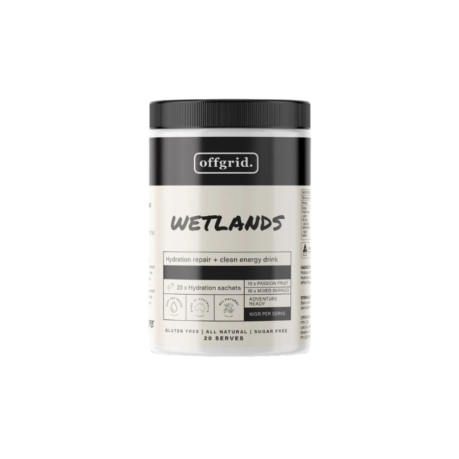 Offgrid Provisions Wetlands - Hydration Repair & Clean Energy Drink