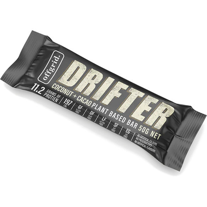 Offgrid Provisions Drifter Plant Based Energy Bar 50g - Coconut & Cacao