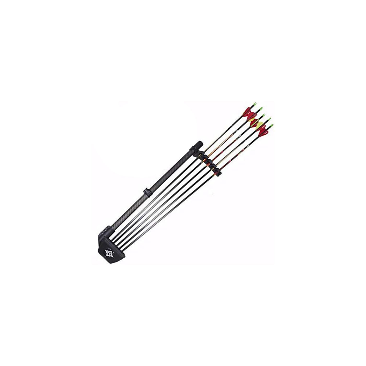 Stabilisateur De Tir à L'arc Option - Carquois Dorsal Noir - Pour Arc Compound - Ambidextre