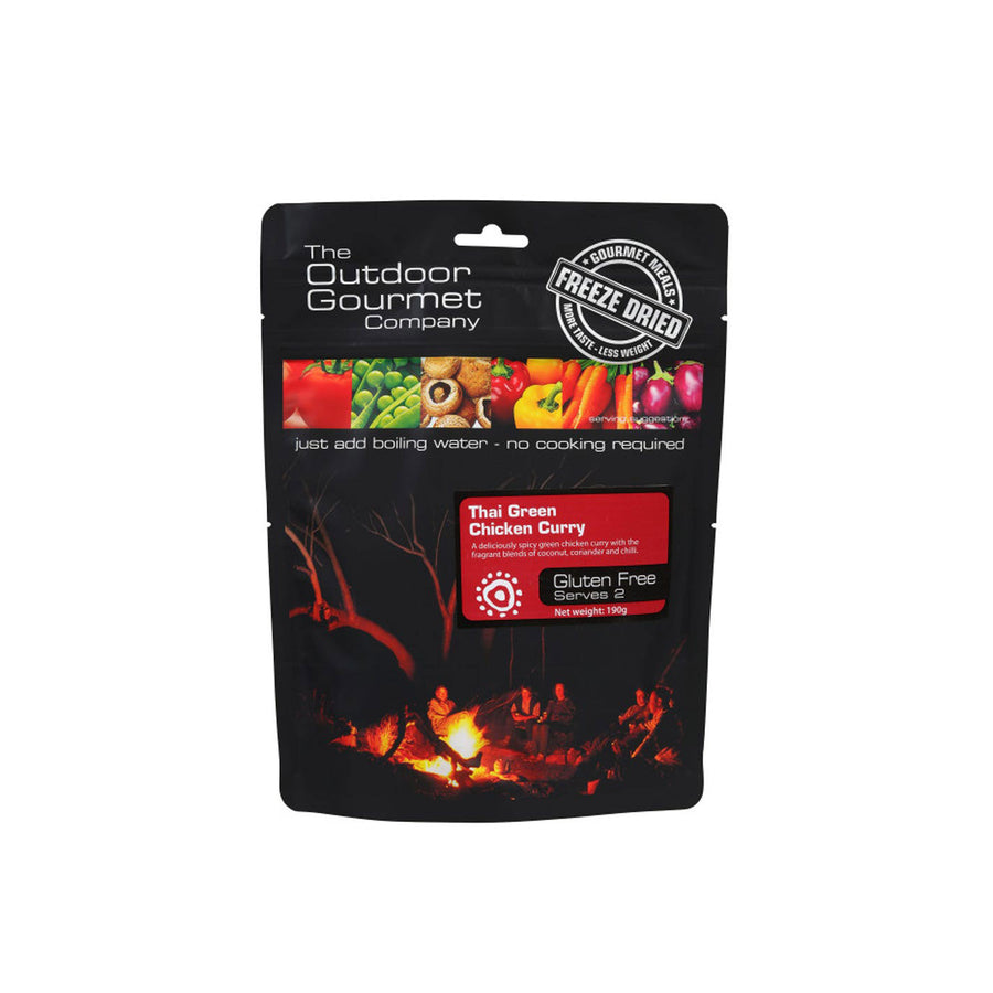 Outdoor Gourmet Thai Green Chicken Curry