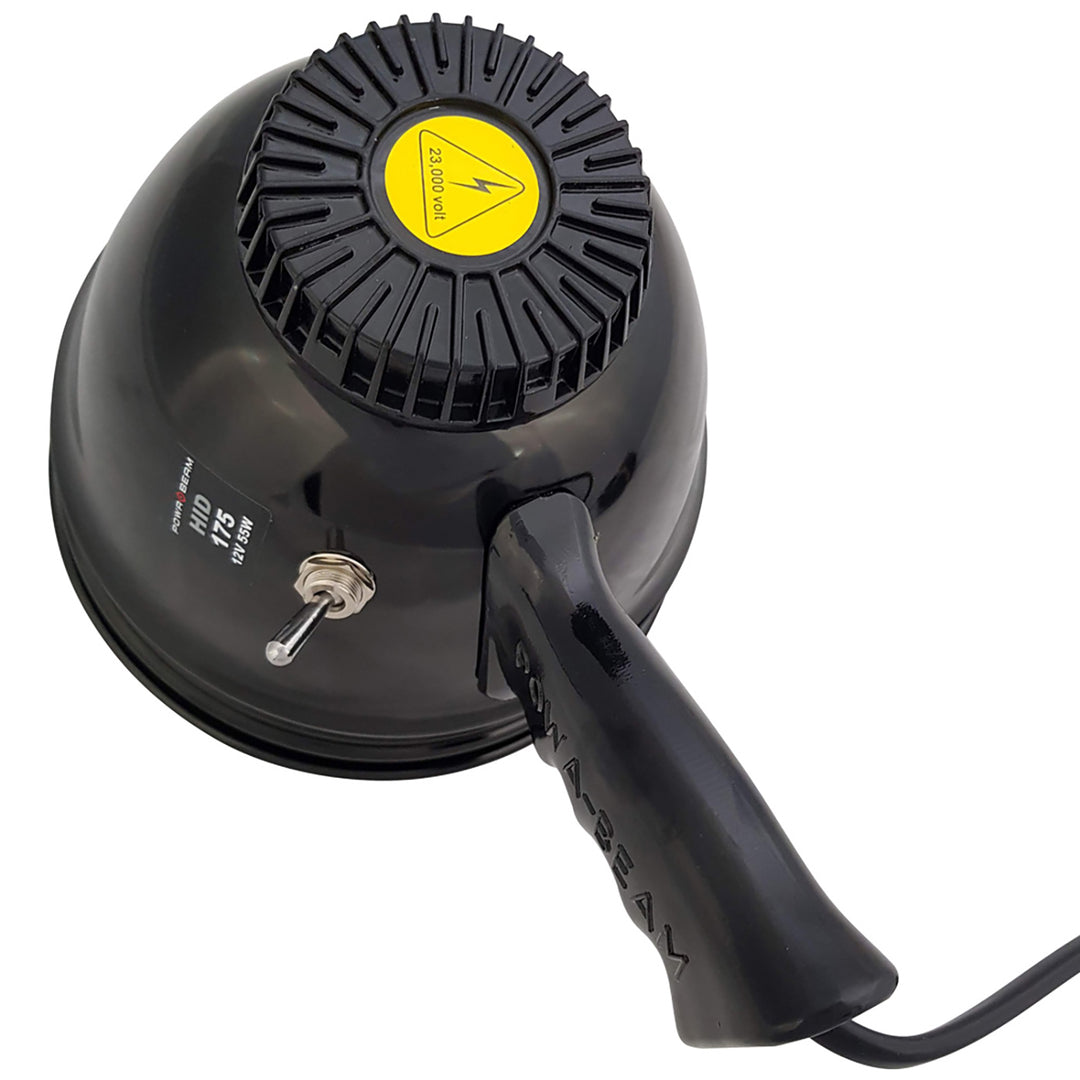 Powa Beam 175mm HID 55W Hand Held Spotlight 175mm