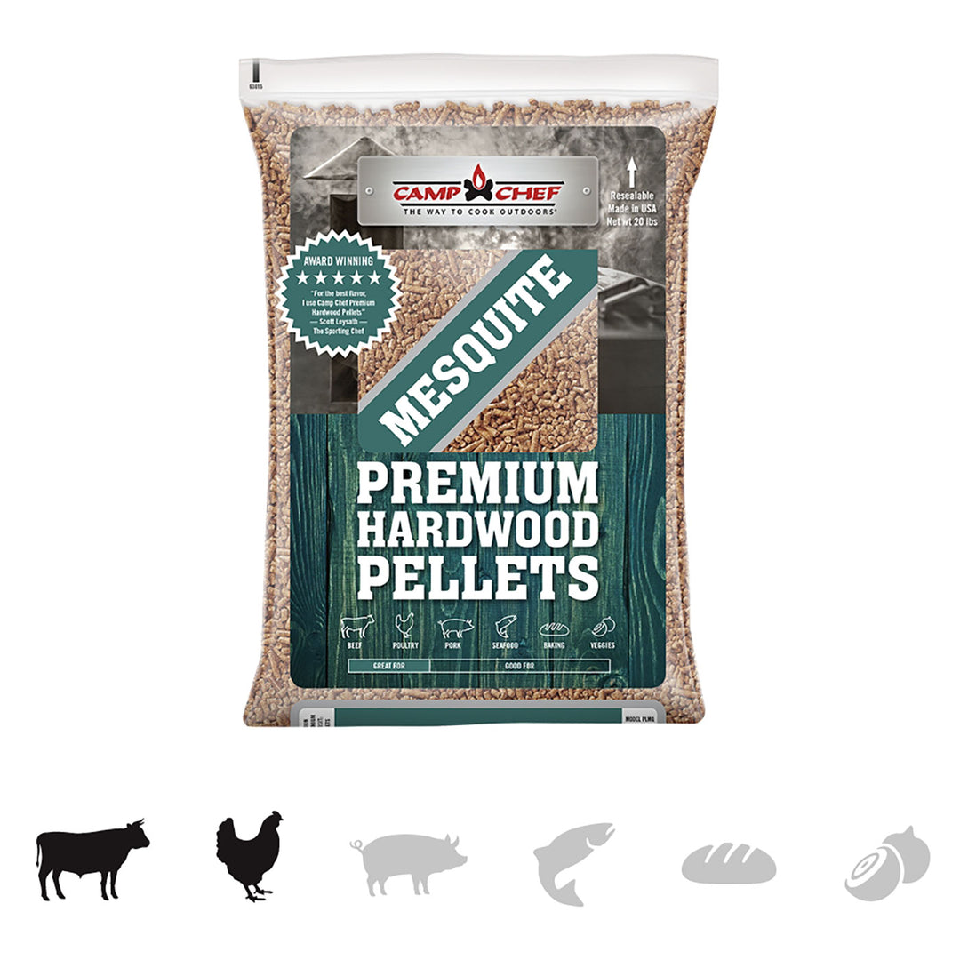 Camp Chef Mesquite Premium Hardwood Pellets - 9kg 9kg