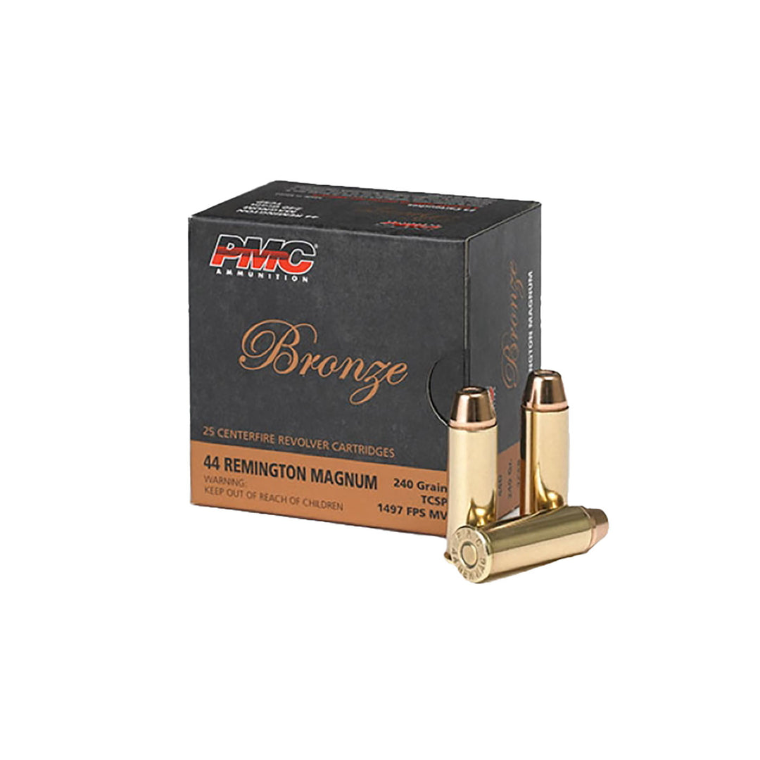 PMC Bronze Line 240 Grain .44 Rem Mag Centrefire Ammo - 25 Rounds