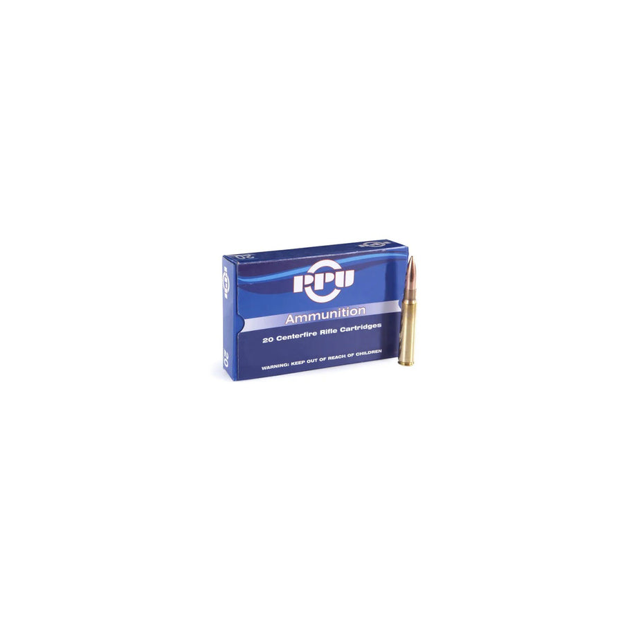 PPU 338 Lapua 250gr HPBT Centrefire Ammo - 10 Rounds