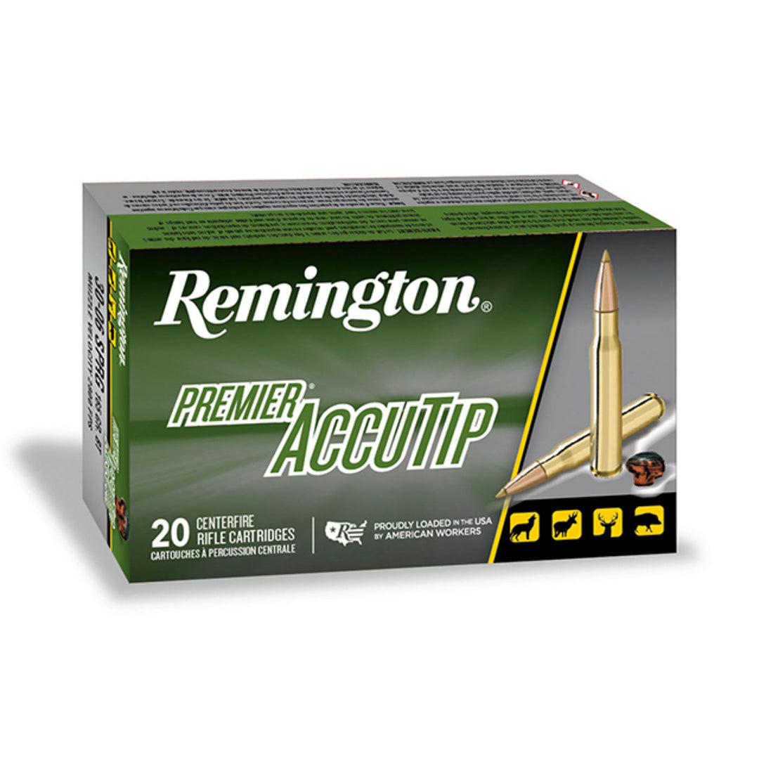 Remington Premier AccuTip 204 Ruger 40 Grain - Boat Tail - Centrefire Ammo - 20 Rounds .204 RUGER