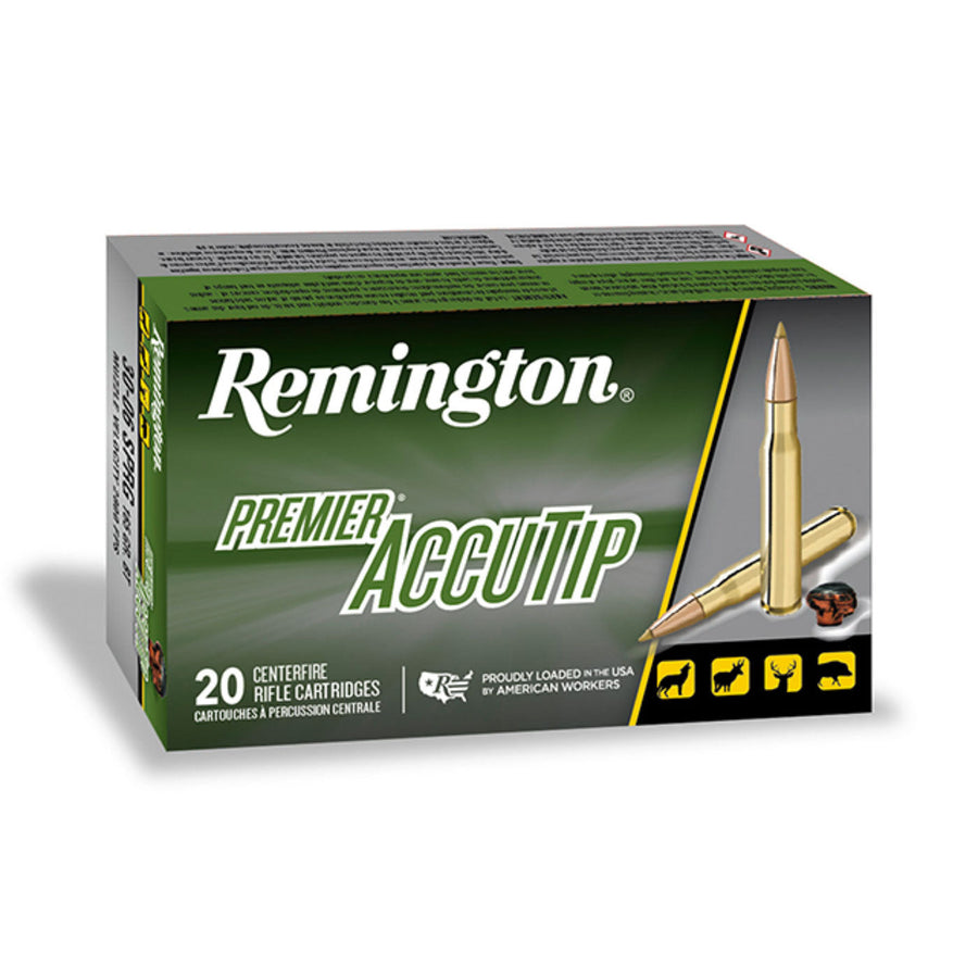 Remington Premier AccuTip 204 Ruger 40 Grain - Boat Tail - Centrefire Ammo - 20 Rounds .204 RUGER