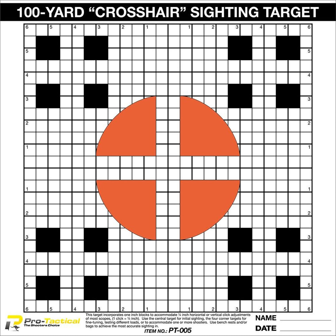Pro-Tactical Crosshair Sighting in Target 20 pack