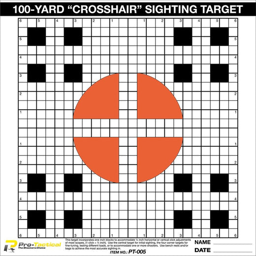 Pro-Tactical Crosshair Sighting in Target 20 pack