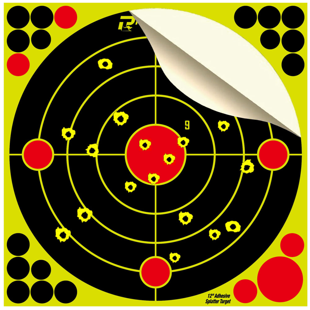 Pro-Tactical Adhesive Splatter Target 12in - 10 Pack