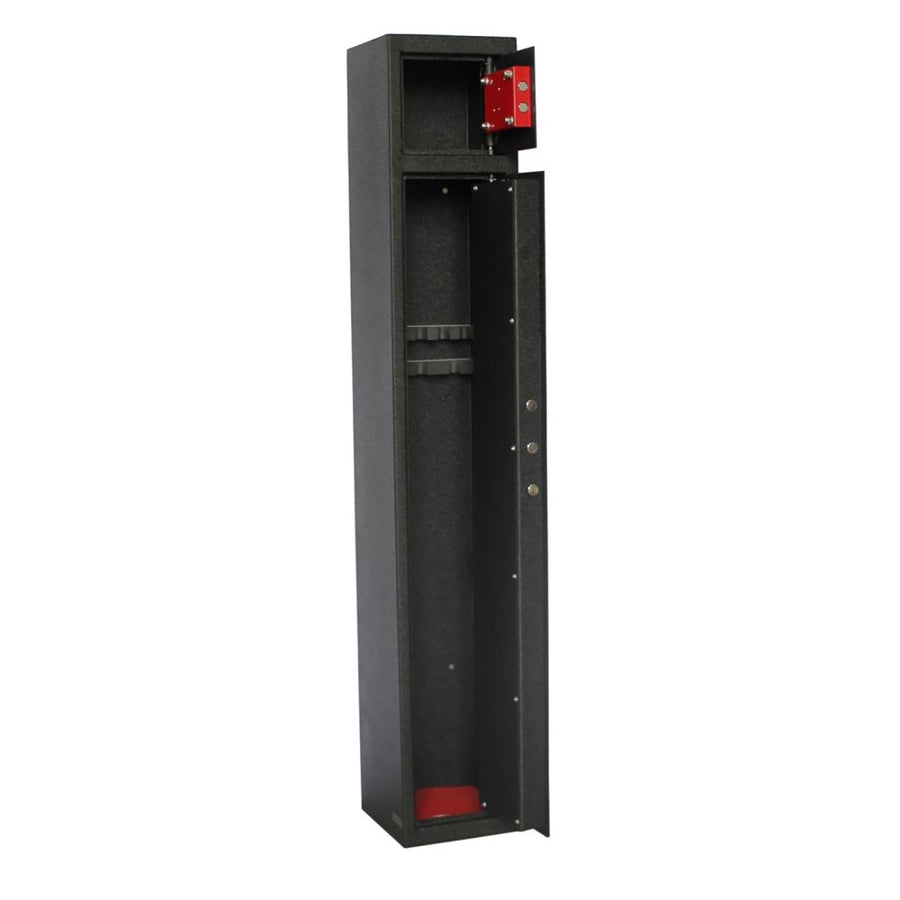 Pro-Tactical Hunter 5 Gun Safe Key Lock with Top Locker
