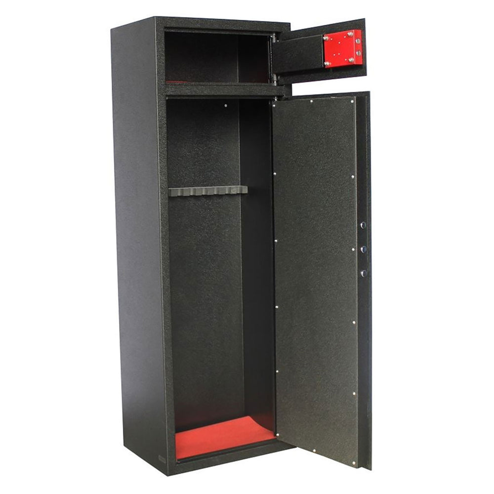 Pro-Tactical Hunter 10 Gun Safe Key Lock with Top Locker