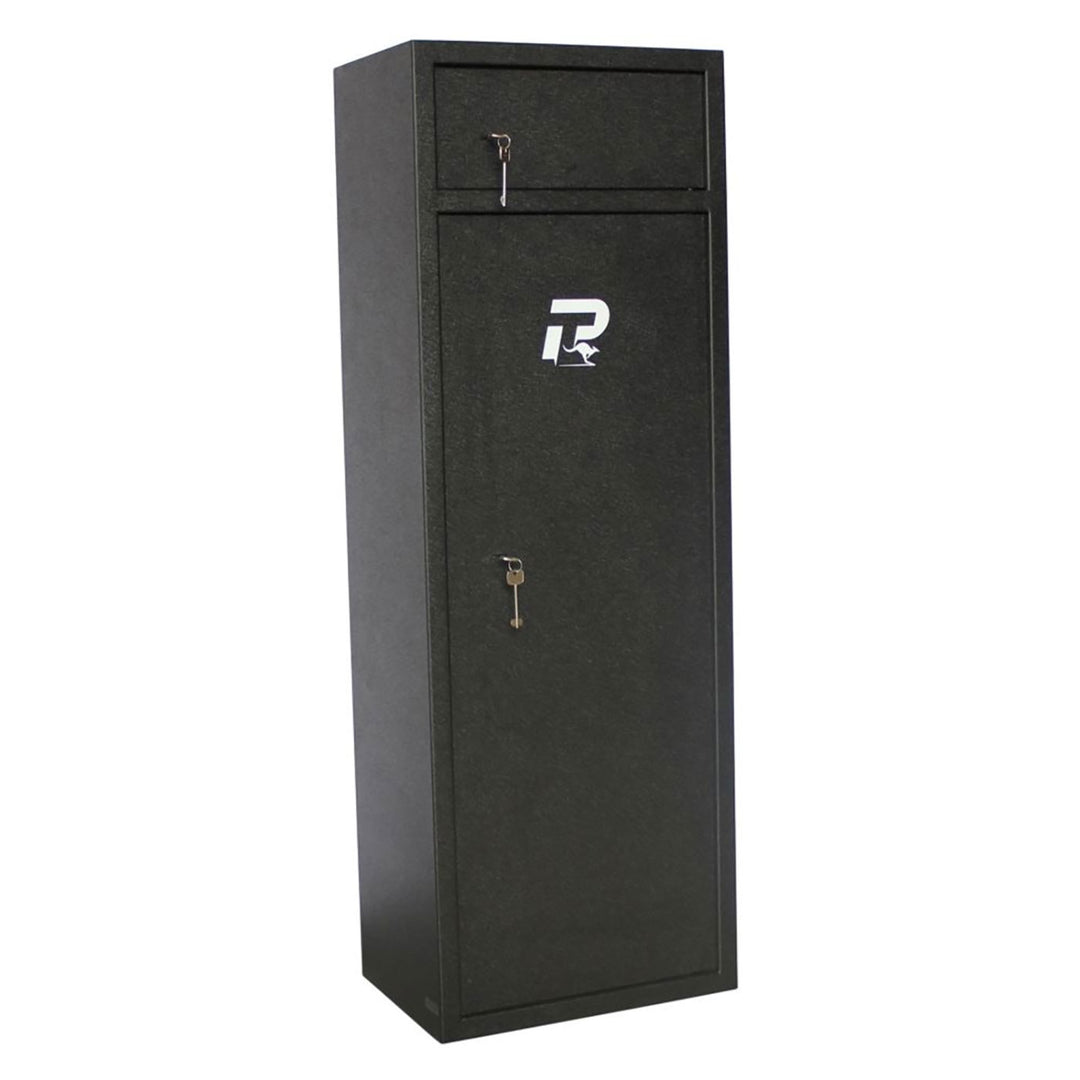 Pro-Tactical Hunter 10 Gun Safe Key Lock with Top Locker