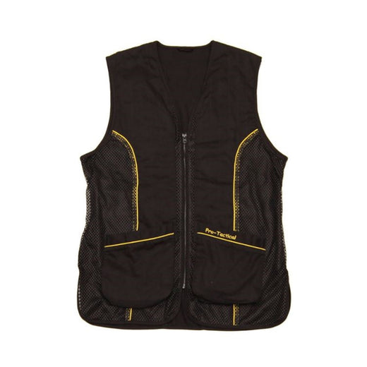 Pro-Tactical Black Clay Target Shooting Vest