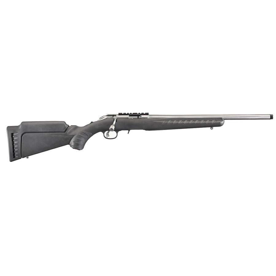 Ruger American Right Hand Bolt Action Rifle 22Wmr 18inch S/S 9Rd .22 WMR