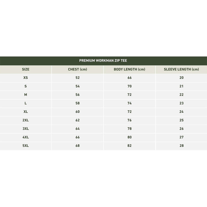 Ridgeline Premium Workmans Zip Tee