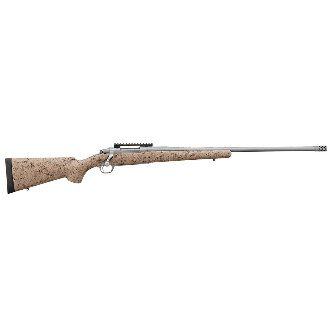 Ruger 77 Hawkeye Ftw Stainless Hunter Bolt Action Rifle .300 Win Mag Brown