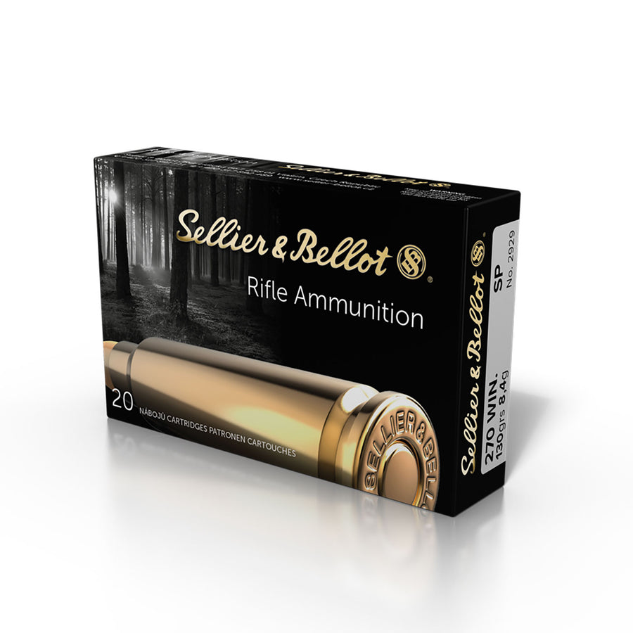 Sellier And Bellot 270WIN 130Gr SP - 20 Rounds