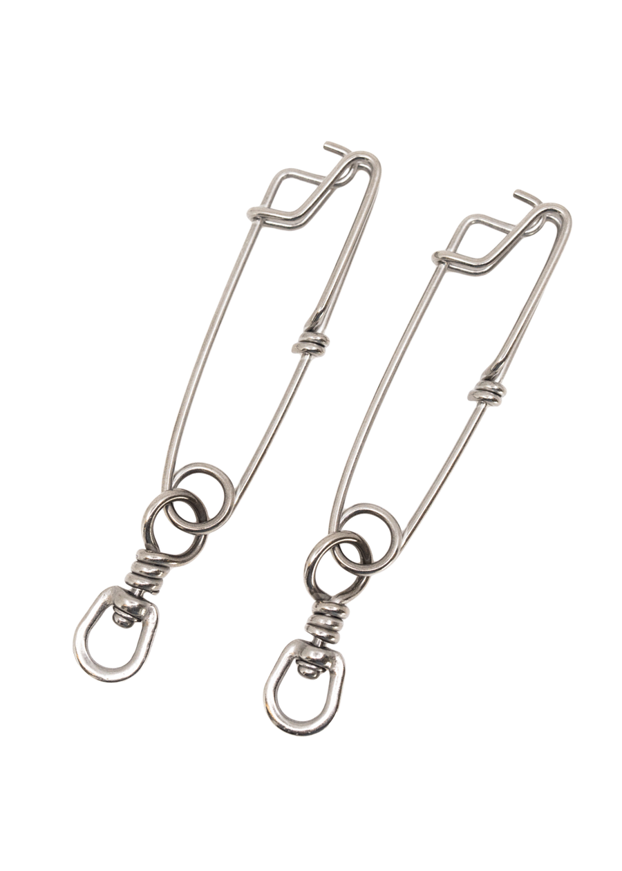 Spearo Shark Clip 4 Inch with Swivel (2 Pack)
