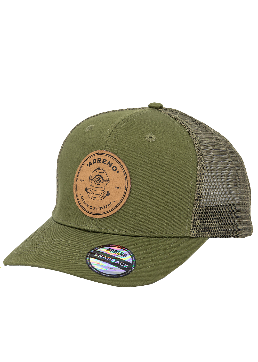 Adreno Surge Trucker Cap - Leather Helmet adge