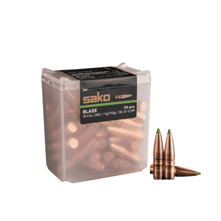 Sako Powerhead Blade 22 Cal 5.56 55Gr Projectile - 50 Pack