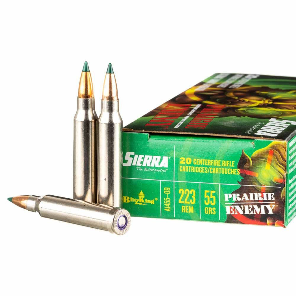 Sierra Prairie Enemy 55 Gr Centrefire Ammunition - .223 REM