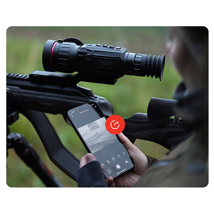 HikMicro V2.0 Thunder Thermal Scope - Zoom 50mm & 25mm -