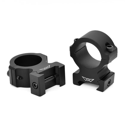 Warne Vapor Horizontal Matte Rings - 1 Inch High