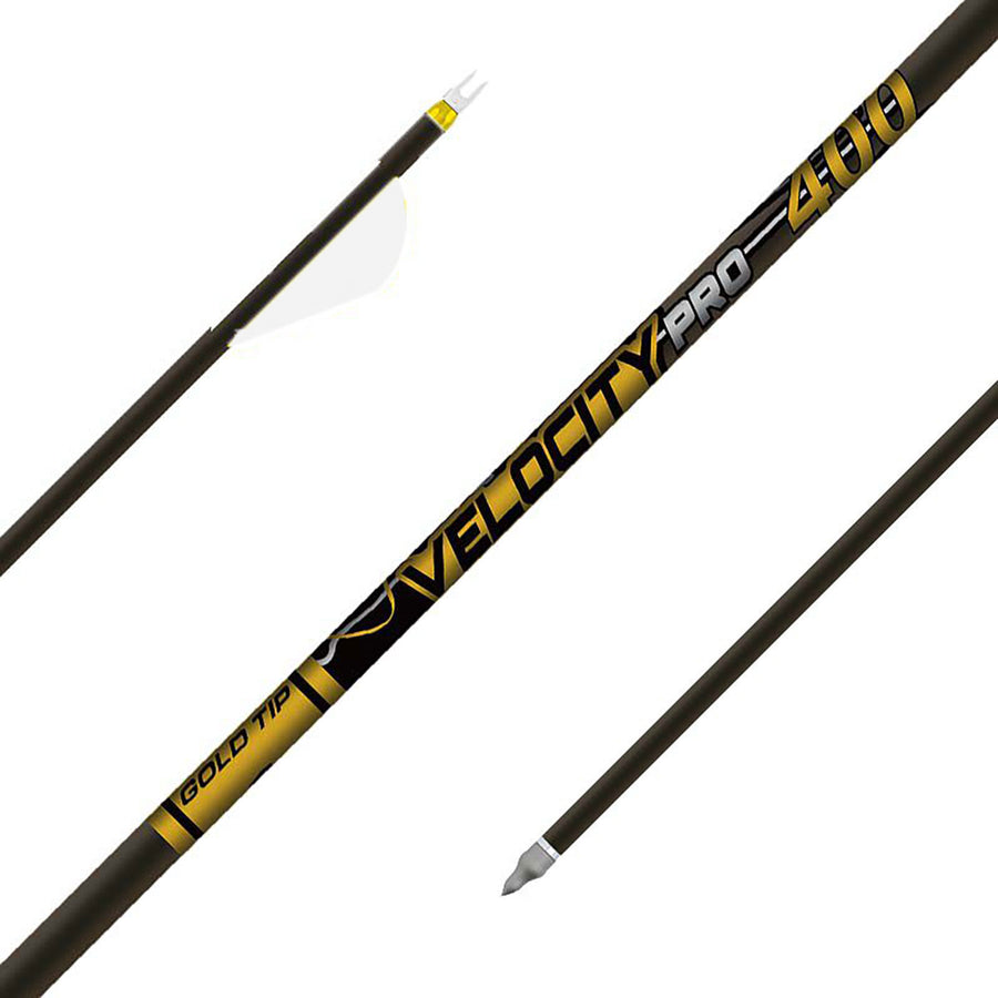 Gold Tip Velocity PRO Arrow Bare Shafts - 12pk