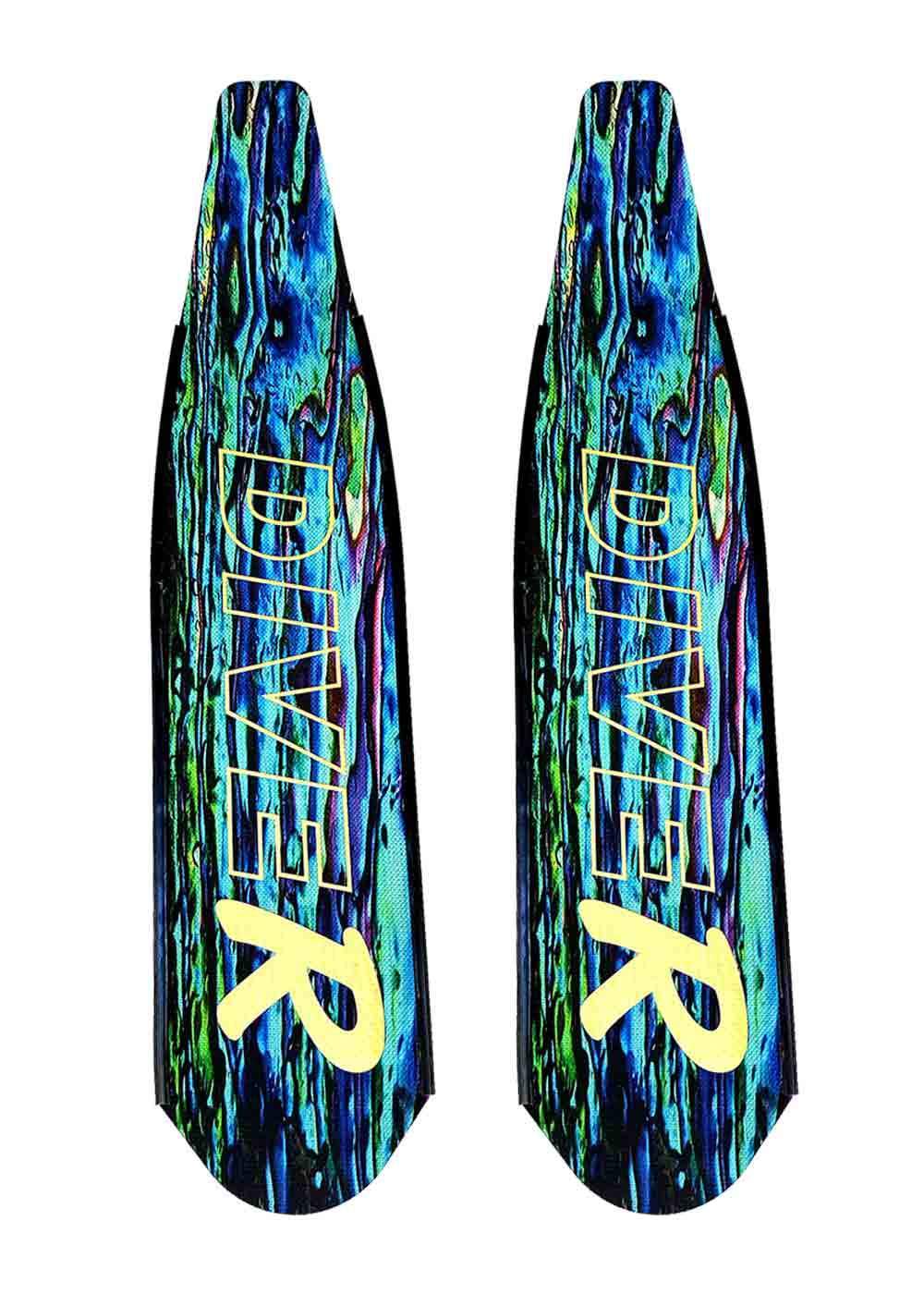 Spearfishing Blades Carbon Paua