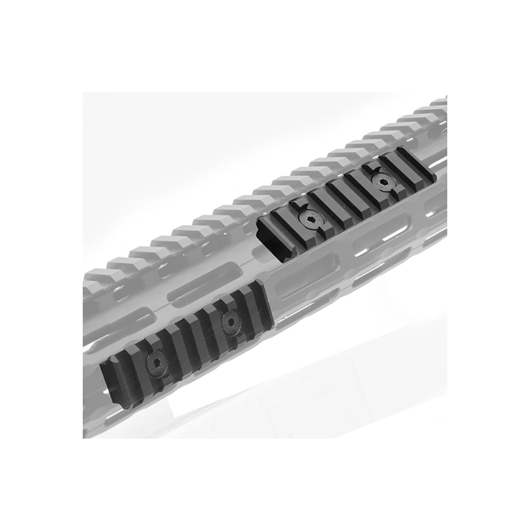 Leapers UTG PRO M-LOK 8-Slot Picatinny Rail Section Black