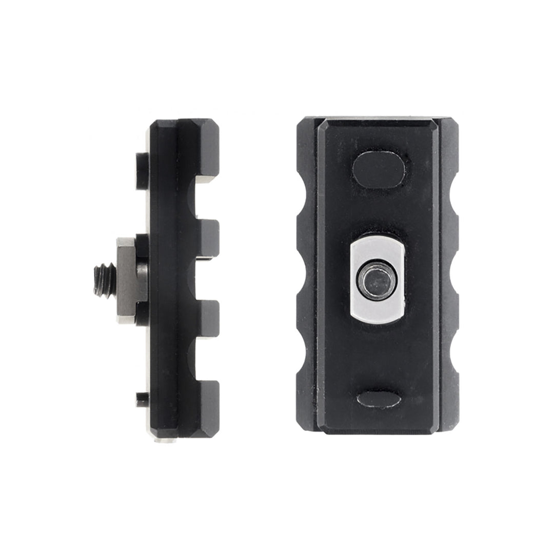 Leapers UTG PRO M-LOK 3-Slot Picatinny Rail Section Black