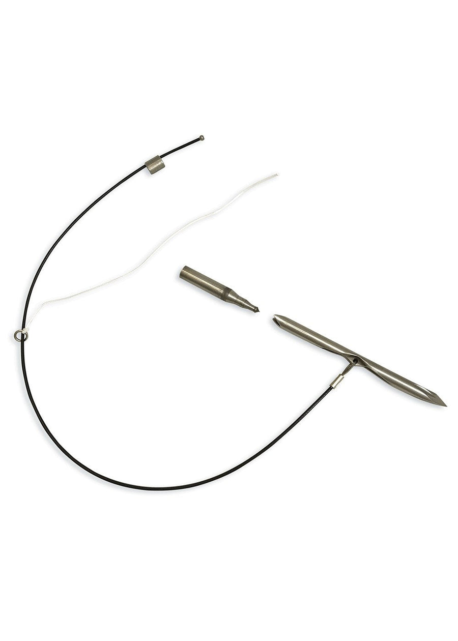 Riffe Tri Cut Ice Pick 9.5mm Slide with 8mm Thread - Tandem Slide Ring