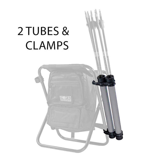 Bohning Arrow Tubes w/Clips for Shooters Stool