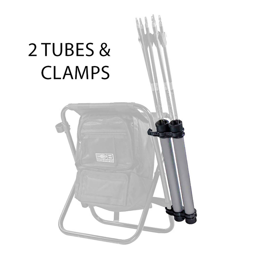 Bohning Arrow Tubes w/Clips for Shooters Stool