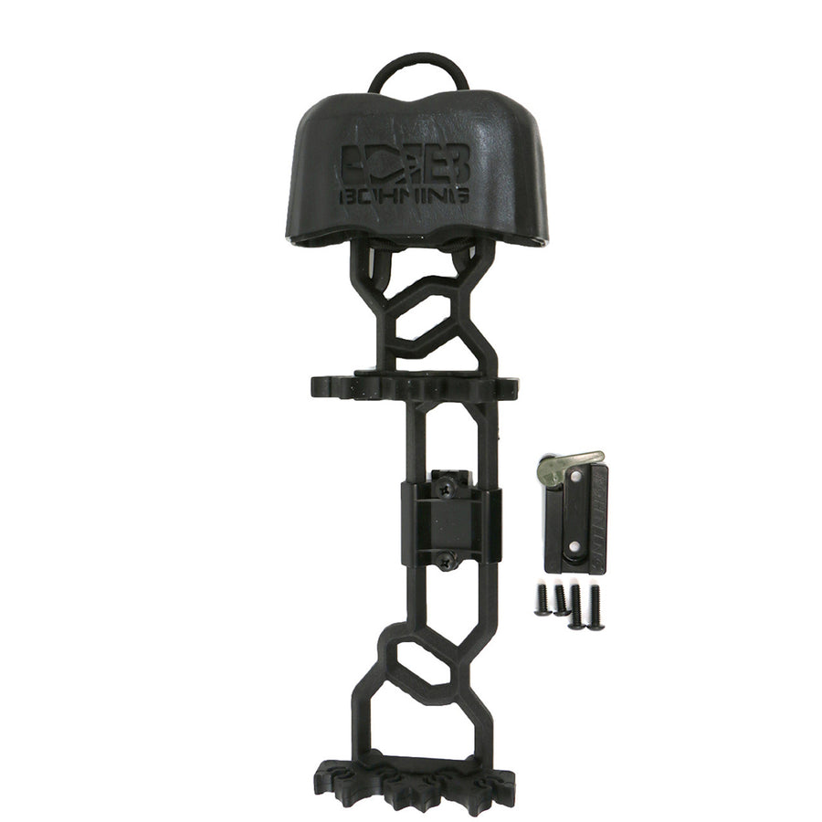 Bohning Bruin Bow Quiver Carbon Fiber Hood Black Liner Black
