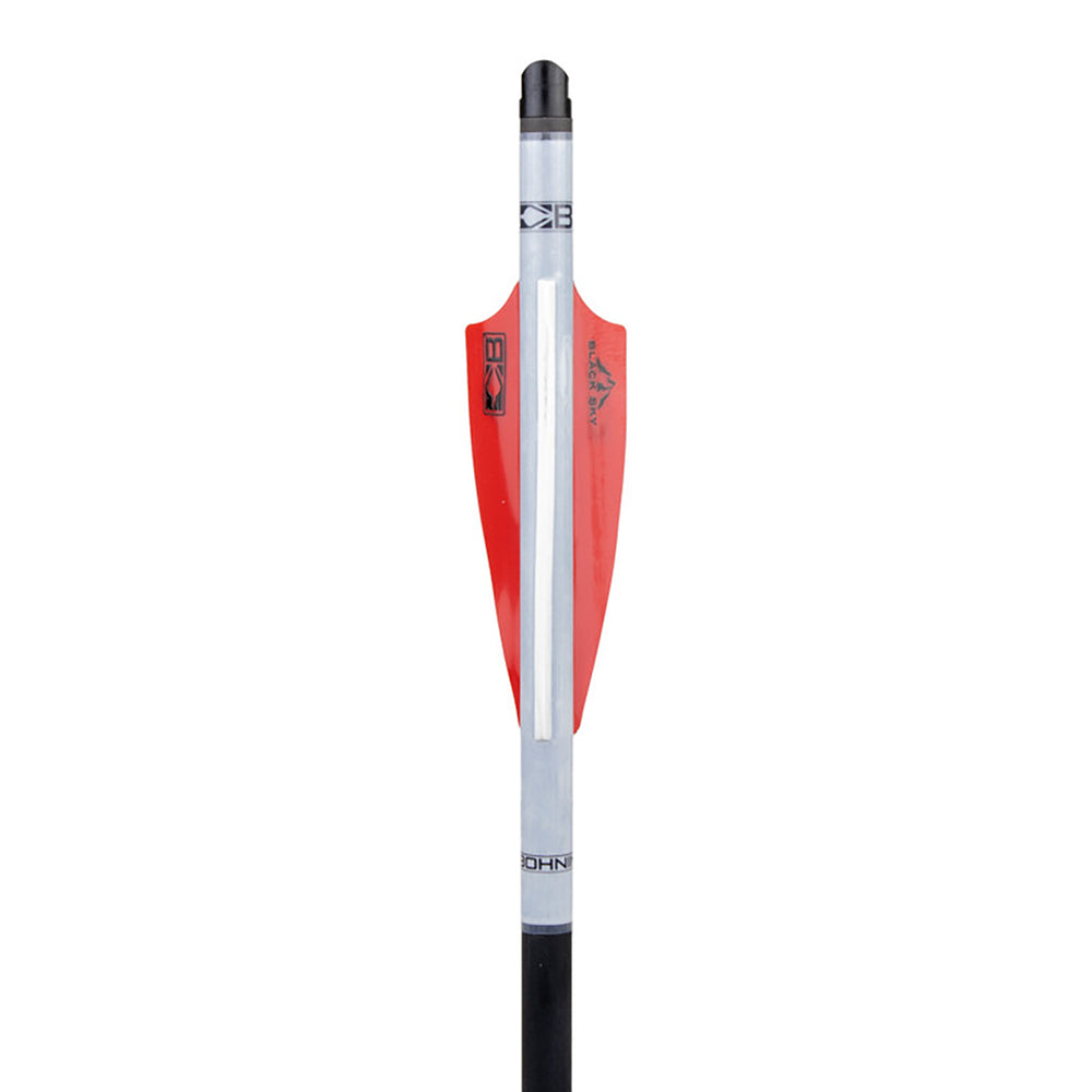Bohning Black Sky True Fletch 6pk Black
