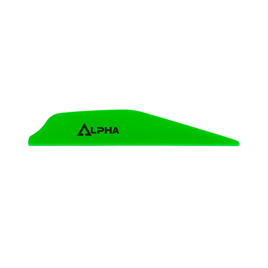 Bohning Alpha AR 1250 Vane 2.8inch - 100 Vanes 2.8in / Green