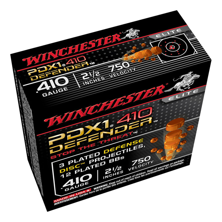 Winchester PDX1 Supreme Elite 410G 2-1/2 BBx12/3x Discs Shotshell Ammo - 10 Rounds 410 GAUGE