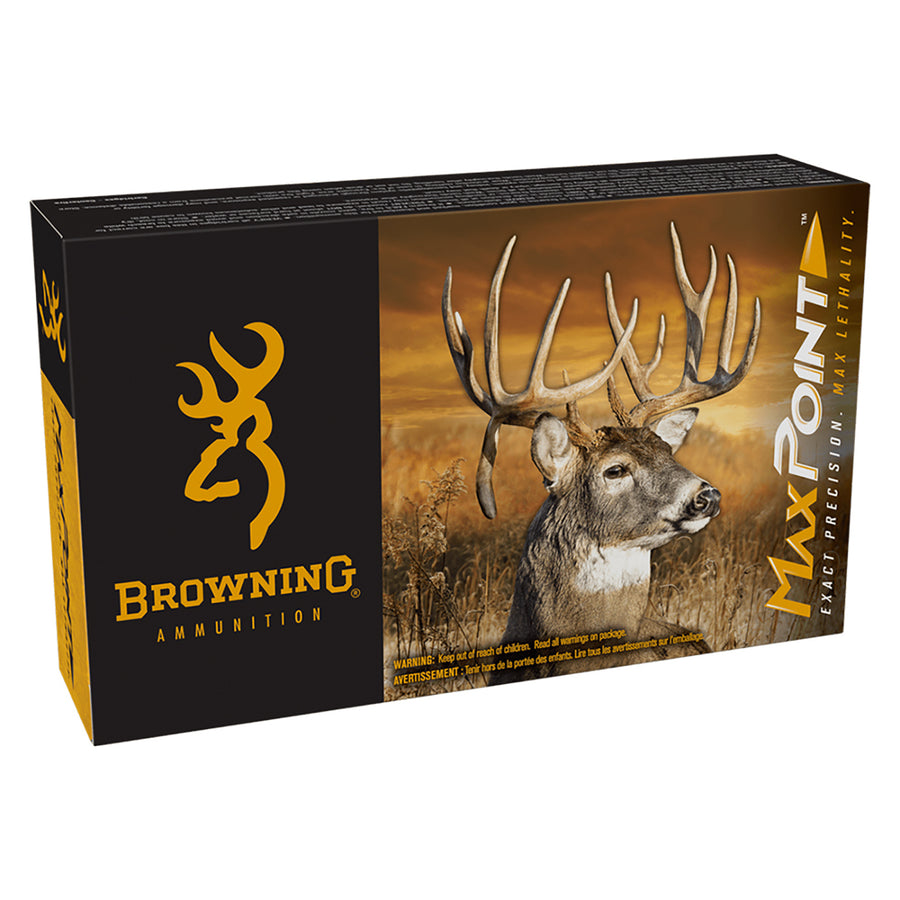 Browning Maxpoint 270win 130gr MP Centrefire Ammo - 20 Rounds .270 WIN