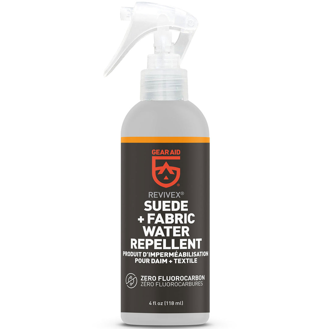 Gear Aid Revivex Suede & Fabric Water Repellent 4 fl oz 4oz