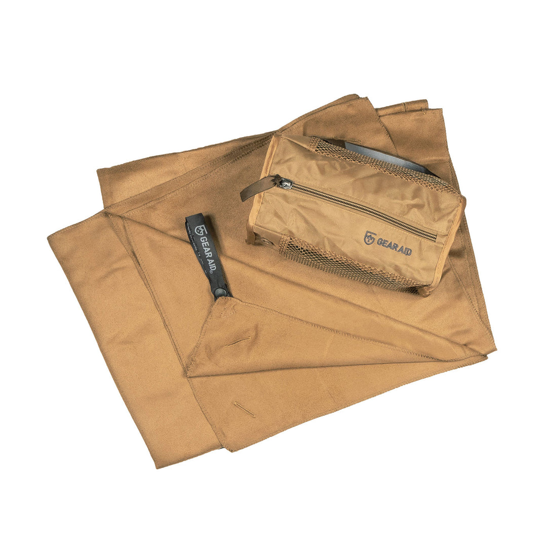 Gear Aid Ultra Compact Microfiber Towel XL / Tan