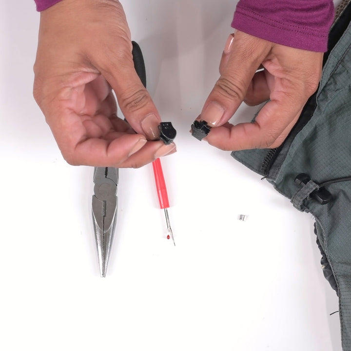 Gear Aid Zipper Repair Kit Black
