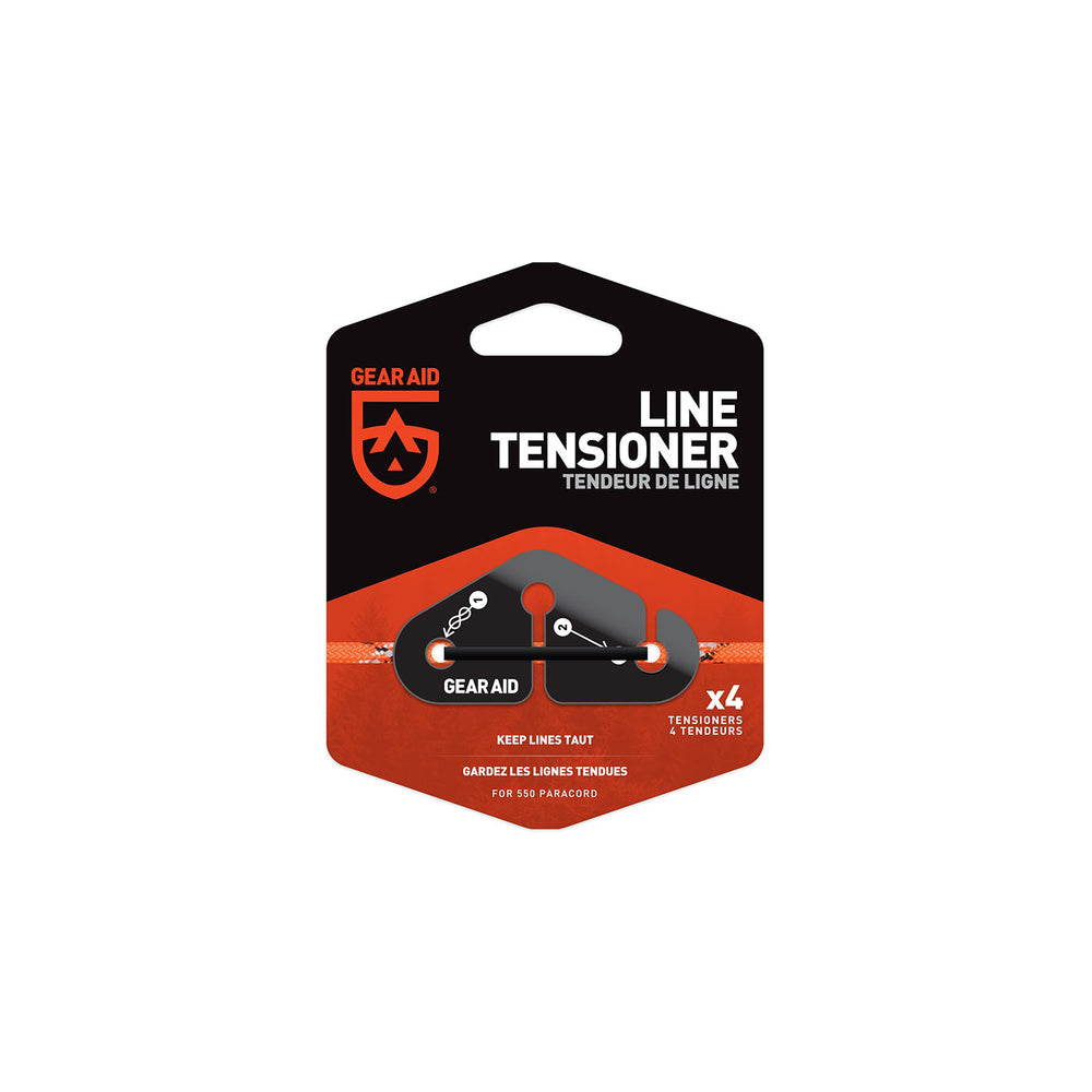 Gear Aid Line Tensioners - Lg 4 pack L / Black