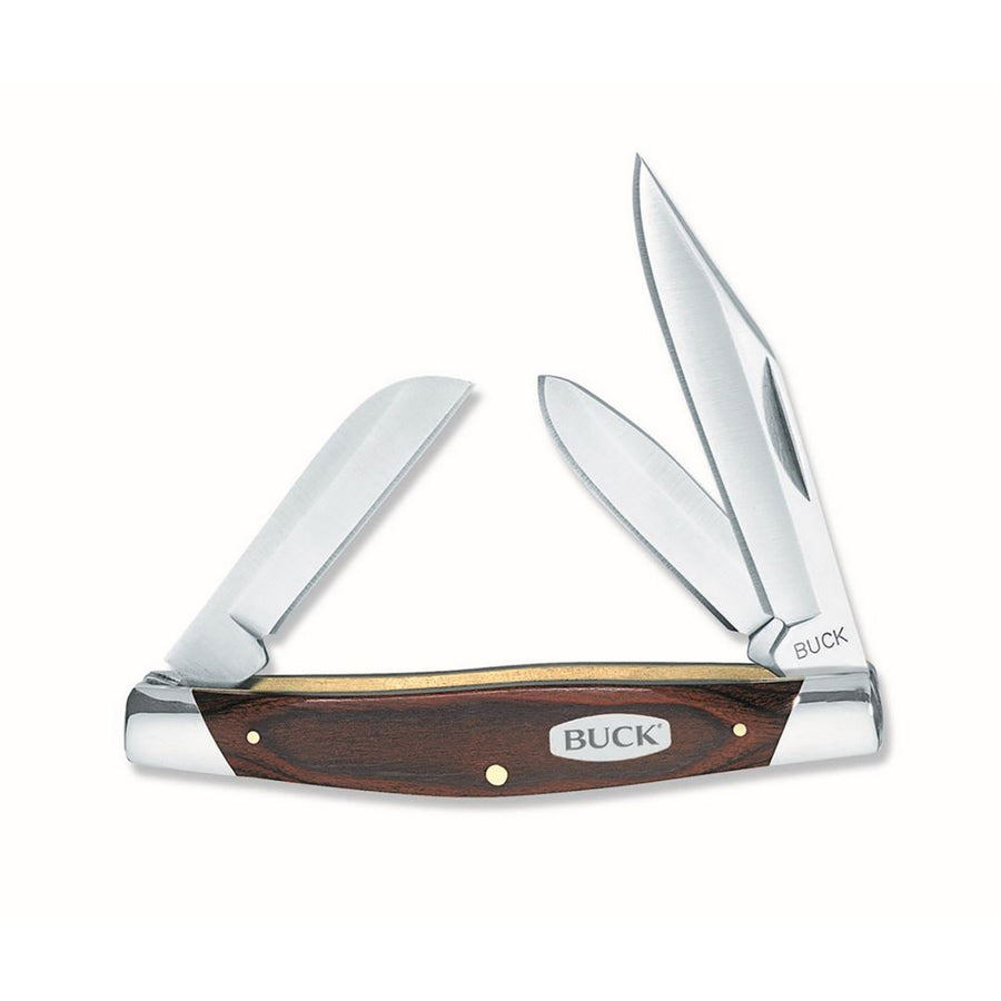 Buck Knives Stockman Woodgrain 3 Bladed