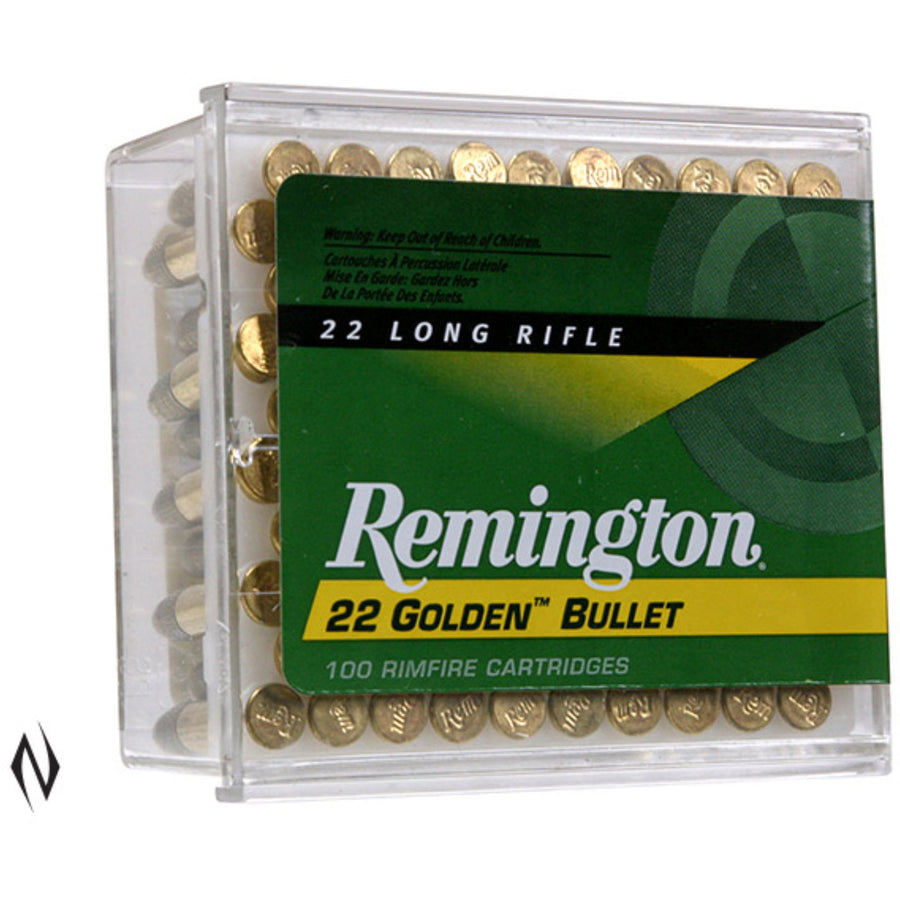 Remington .22 LR 40Gr Golden Bullet Rimfire Ammo - 100 Rounds .22 LR