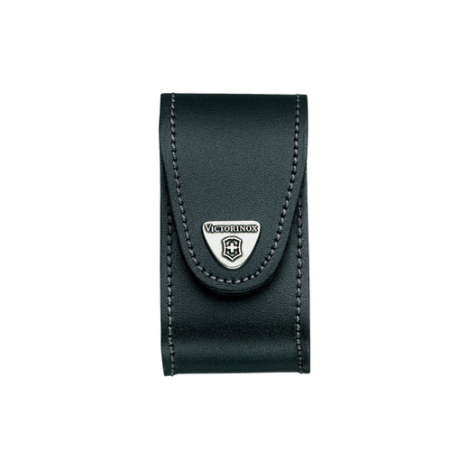 Victorinox Leather Pouch Large w Hook-and-Loop Fastener