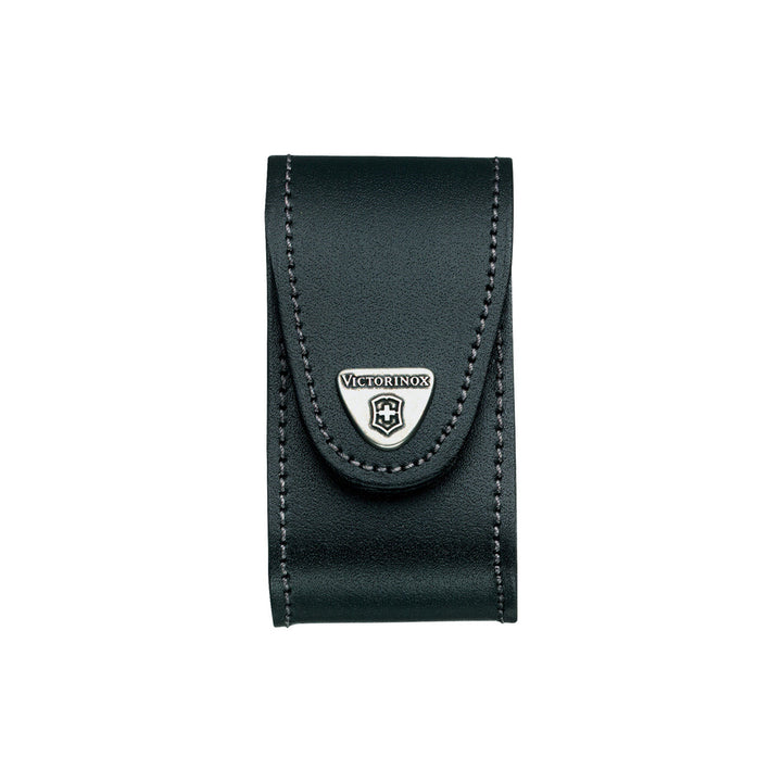 Victorinox Leather Pouch Large w Hook-and-Loop Fastener