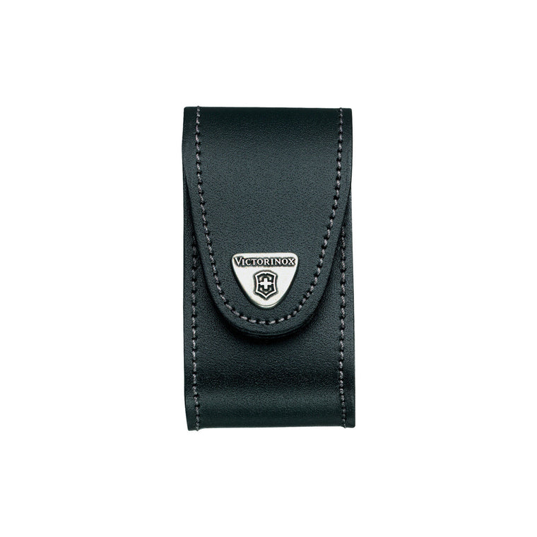 Victorinox Leather Pouch Large w Hook-and-Loop Fastener