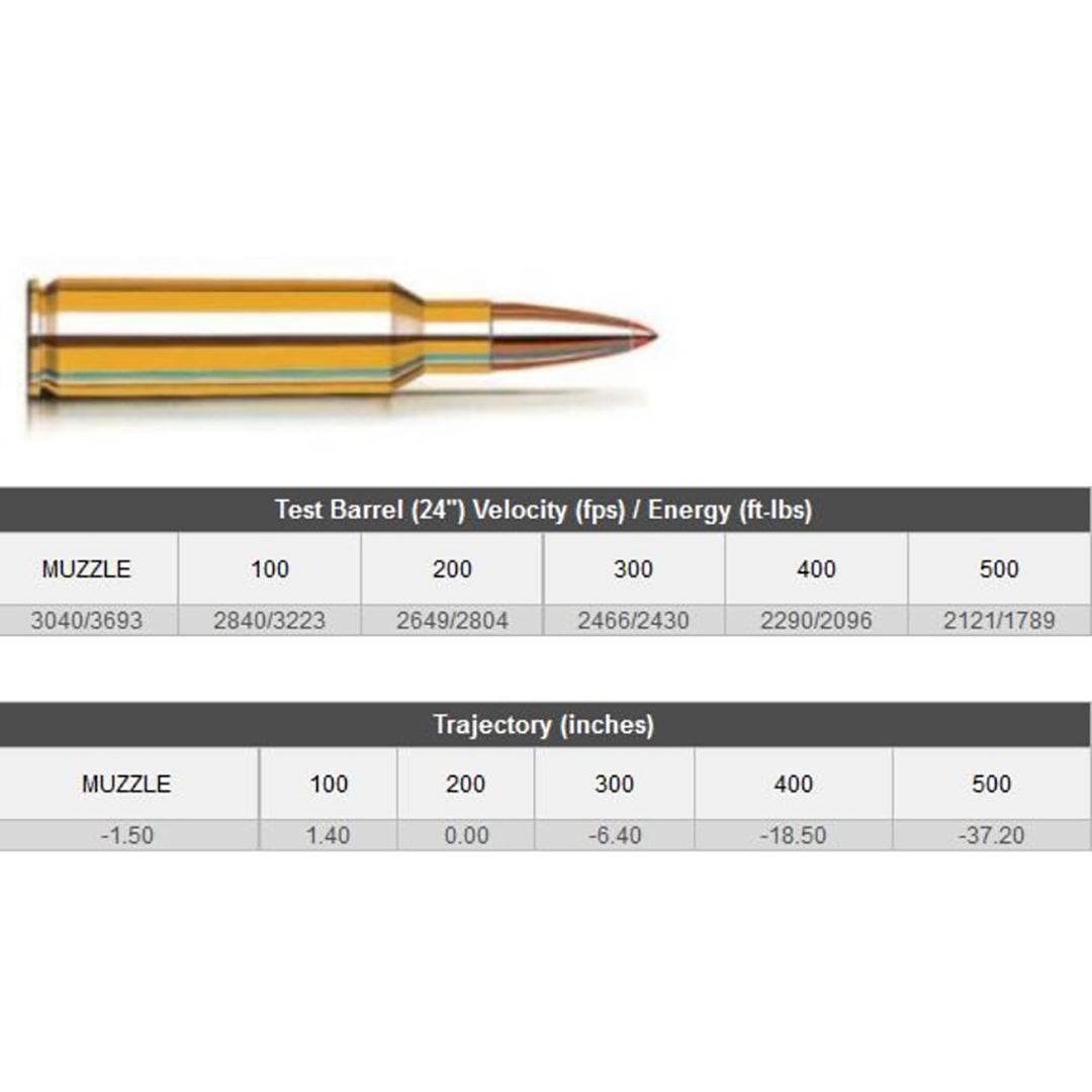 Hornady Superperformance 300 RCM 180 GR SST SPF Centrefire Ammo - 20 Rounds .300 RCM