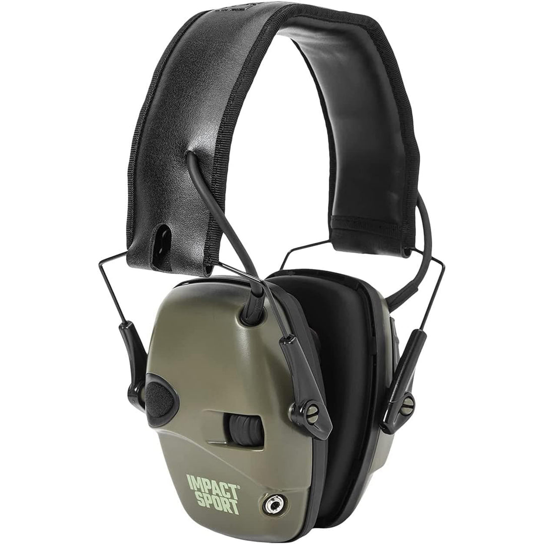 Howard Leight Impact Sport Ear Muff - 24Db Rating Green